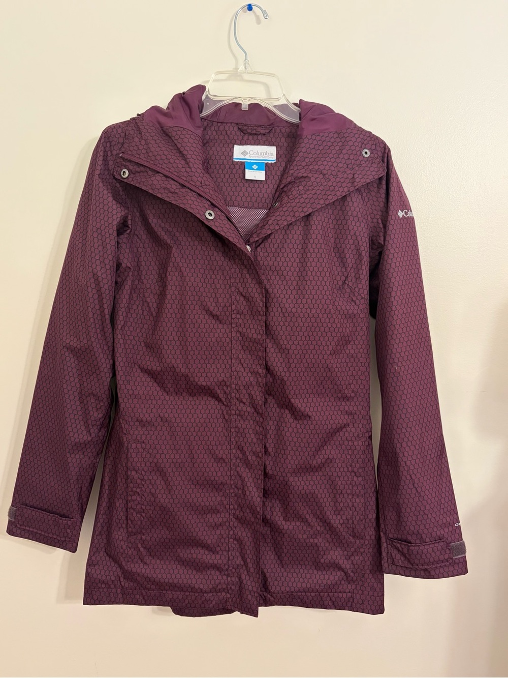 Columbia | Women's Plum Hooded Rain Jacket size S